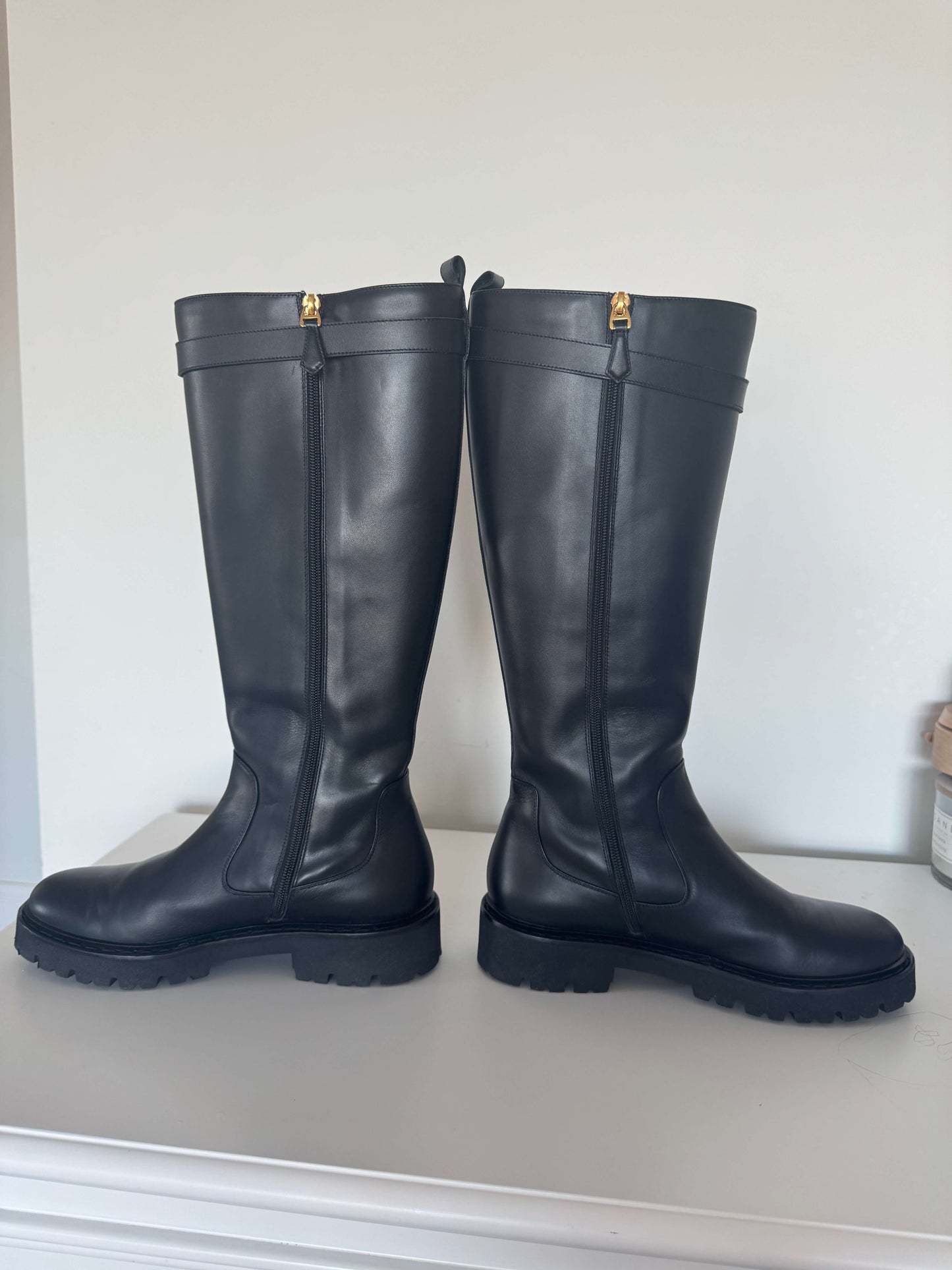 Bally Galia Knee-High Leather boots