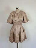 Aje. dress beige