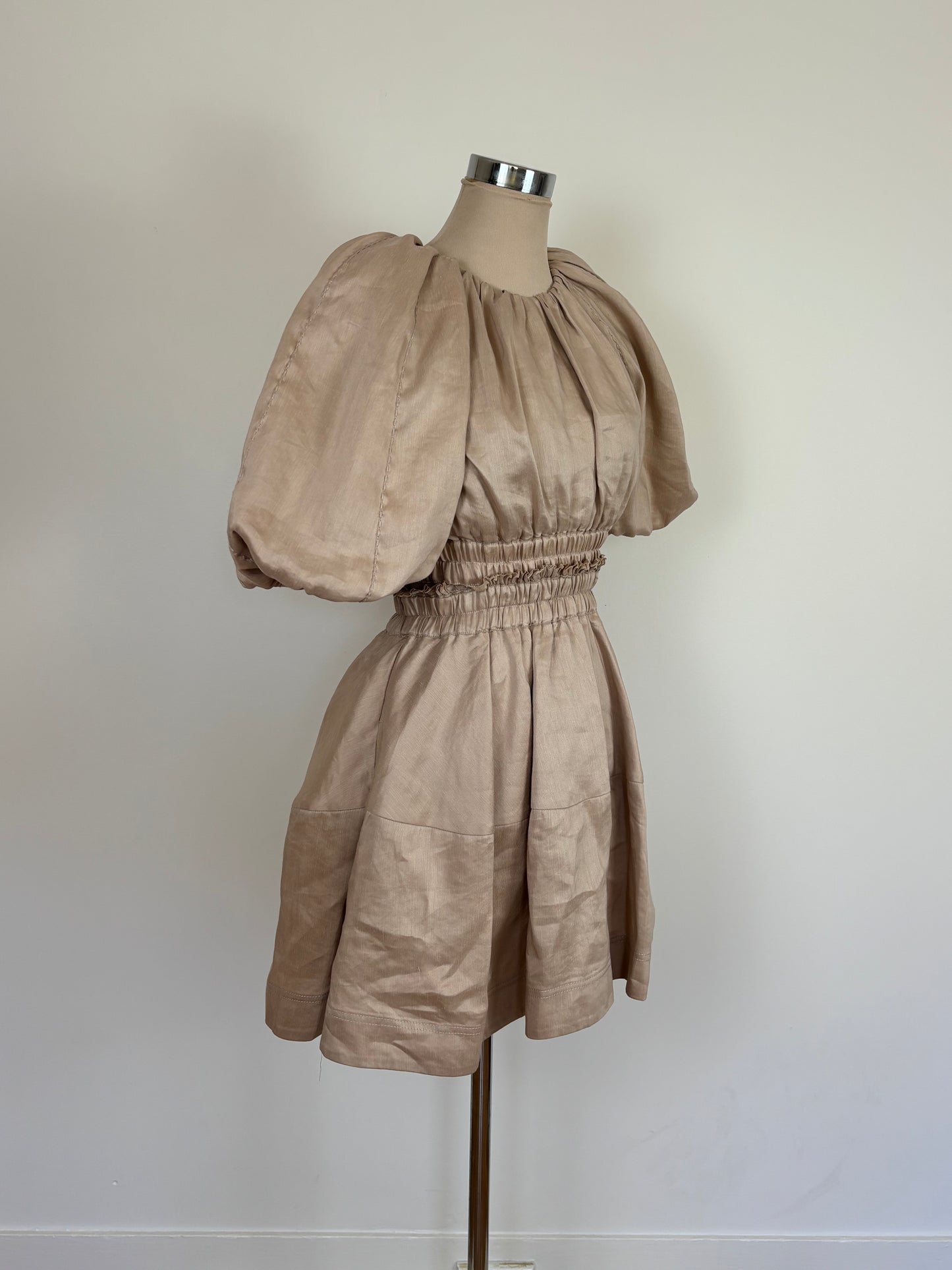 Aje. dress beige