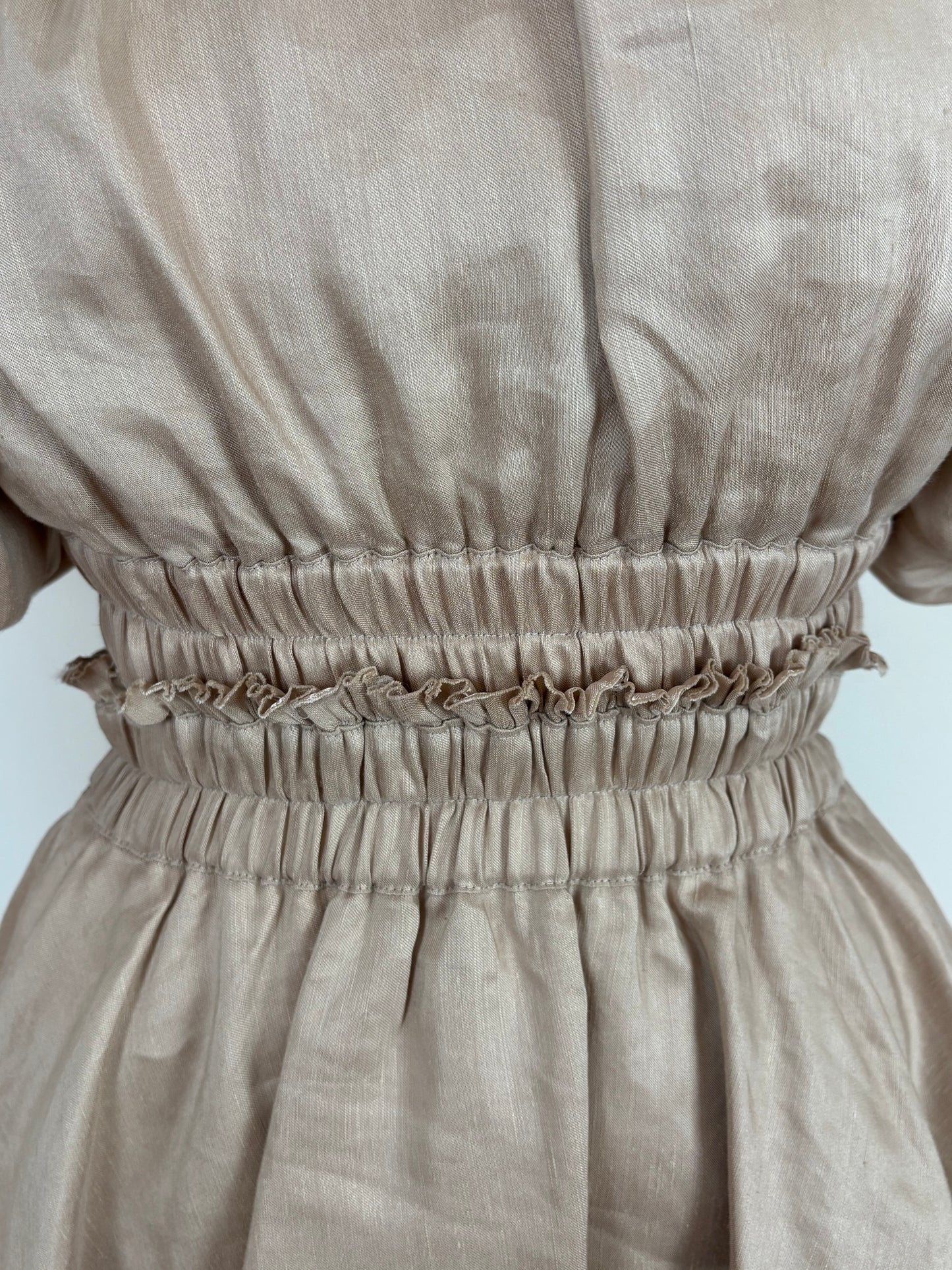 Aje. dress beige