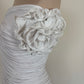 Bianca and Bridget midi dress white
