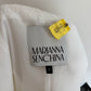 MARIANNA SENCHINA white midi dress