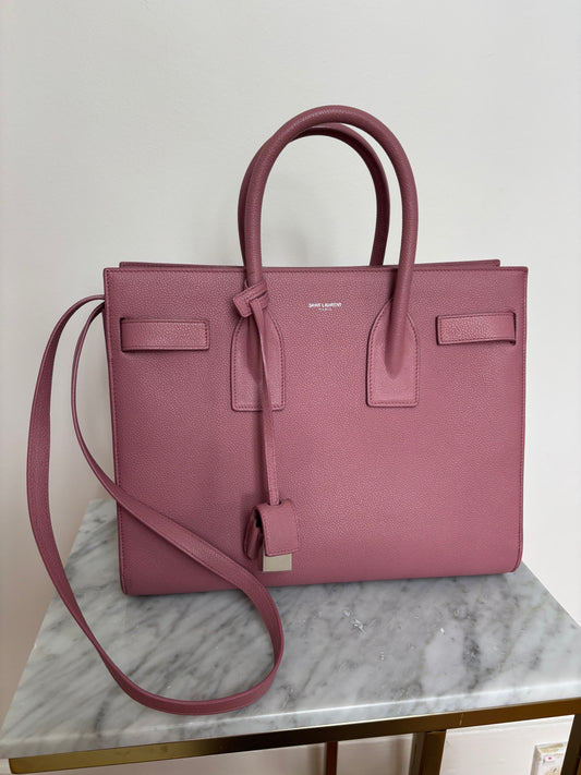 Saint Laurent Sac de Jour Small Leather Tote Bag