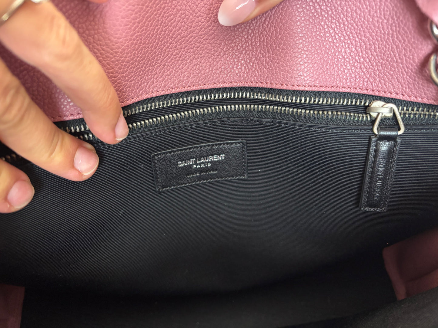Saint Laurent Sac de Jour Small Leather Tote Bag