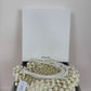 Self-portrait  Cream Beaded Large Tote