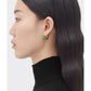Bottega Veneta original Bolt Mini Hoop Earrings in 18kt Gold-plated