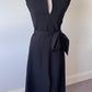 Camilla Marc banks midi dress black