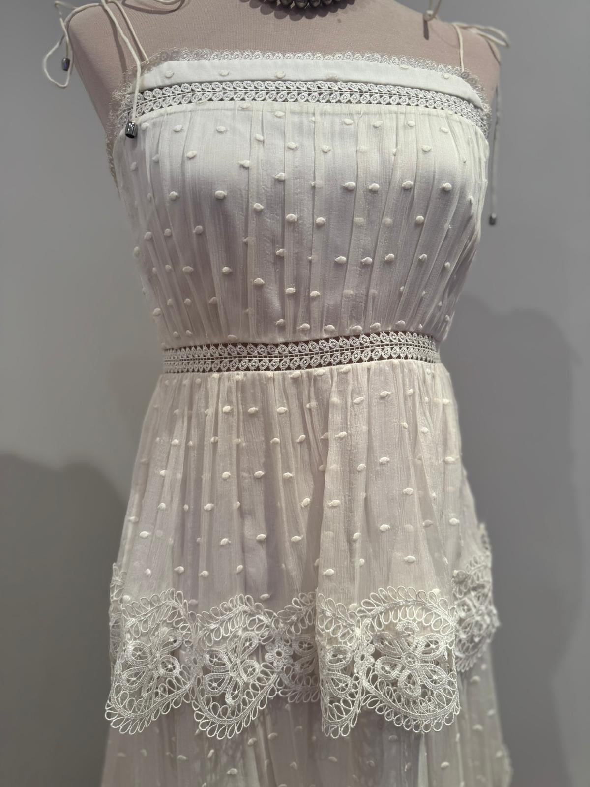 Zimmermann Meridian Lace Midi dress