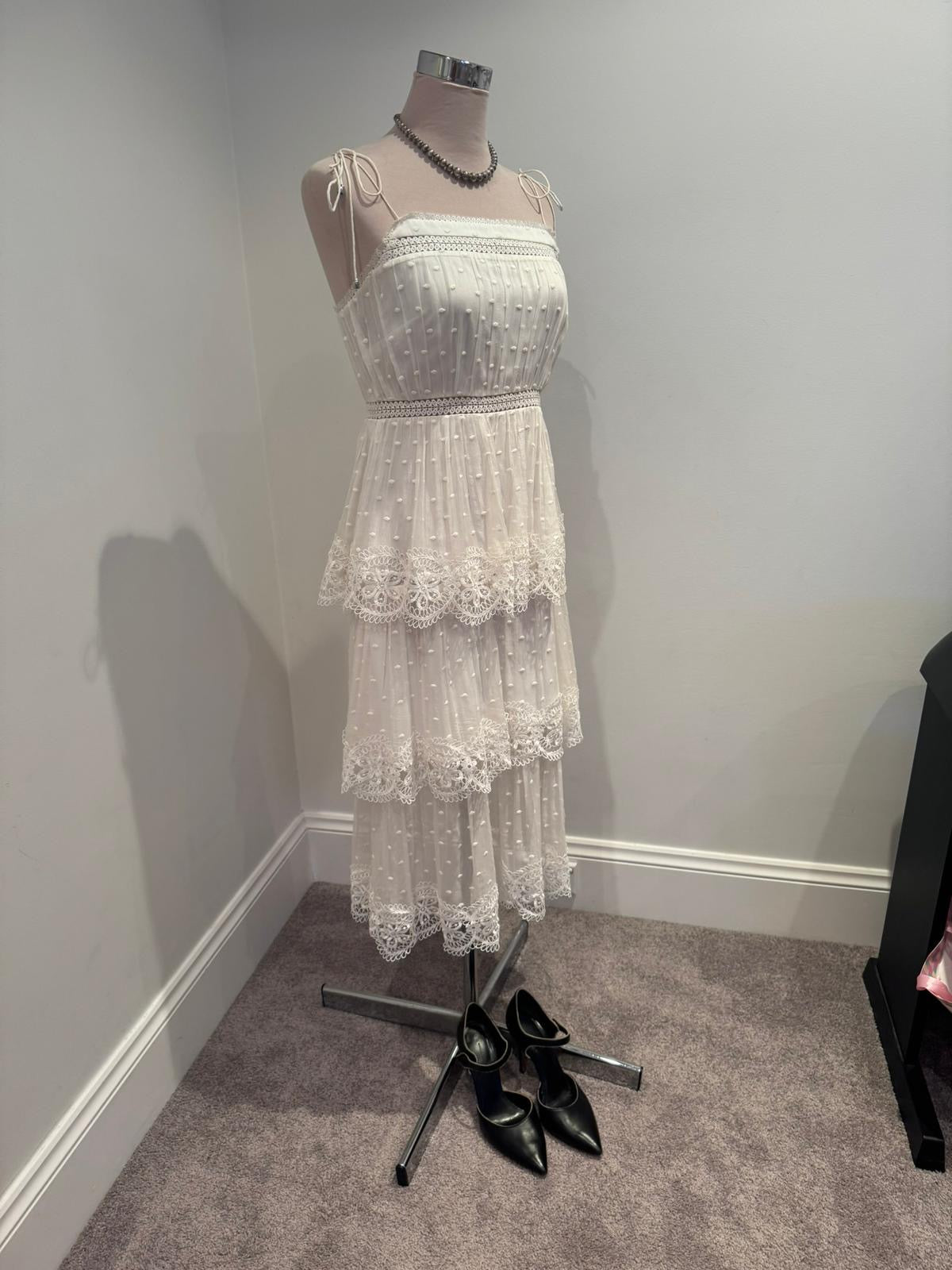 Zimmermann Meridian Lace Midi dress