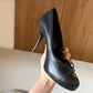 Chanel Bow Detail Pumps — Black, Size EU 37.5