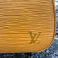 Louis Vuitton yellow Jasmin Epi leather handbag