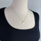 Tiffany & Co. 18ct Yellow Gold Heart Tag Pendant Necklace Cable Chain Signed