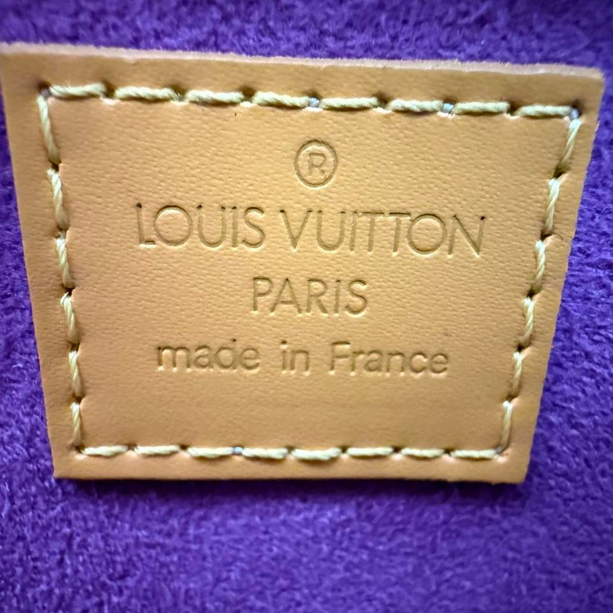 Louis Vuitton yellow Jasmin Epi leather handbag