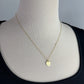Tiffany & Co. 18ct Yellow Gold Heart Tag Pendant Necklace Cable Chain Signed